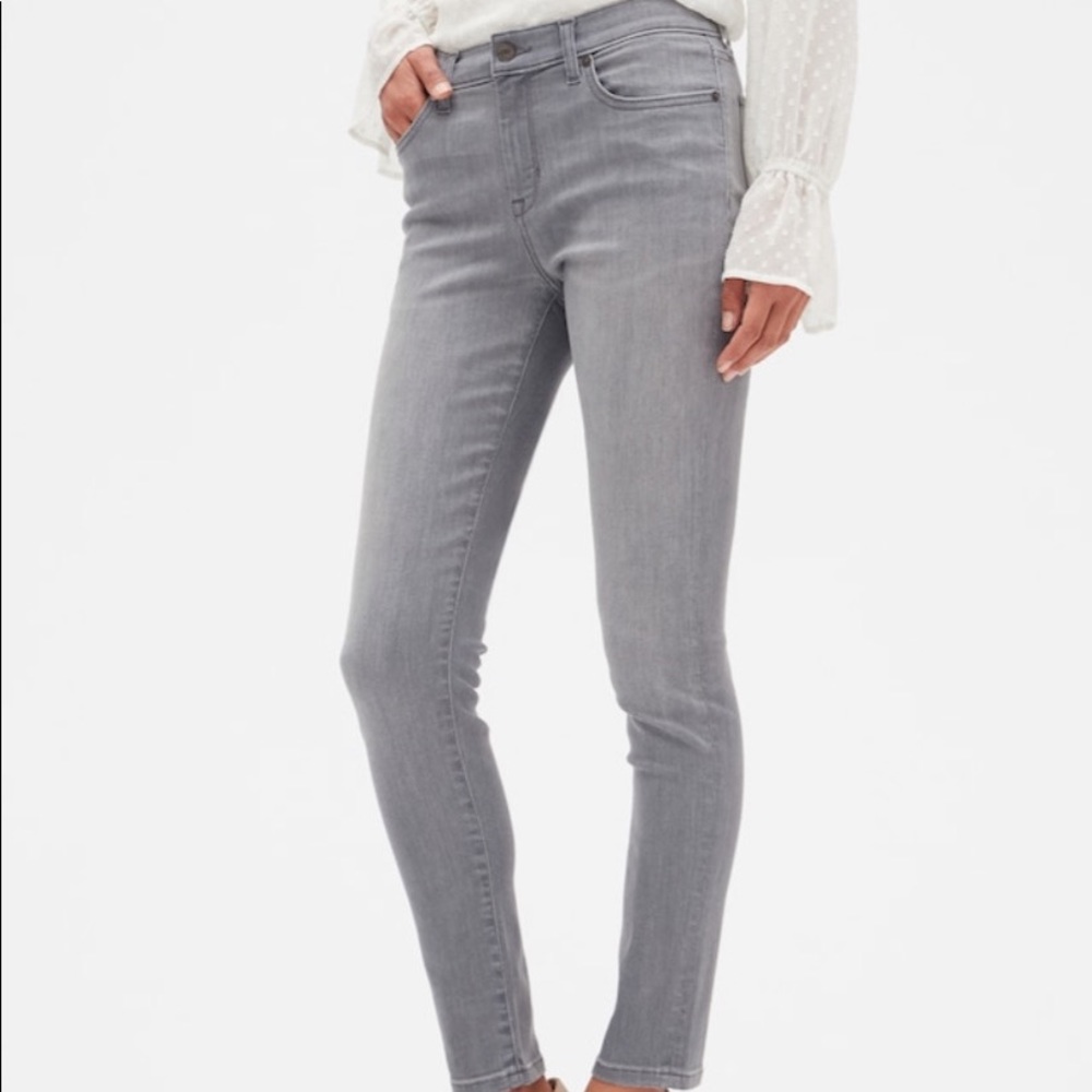 Banana Republic Skinny Grey Jeans